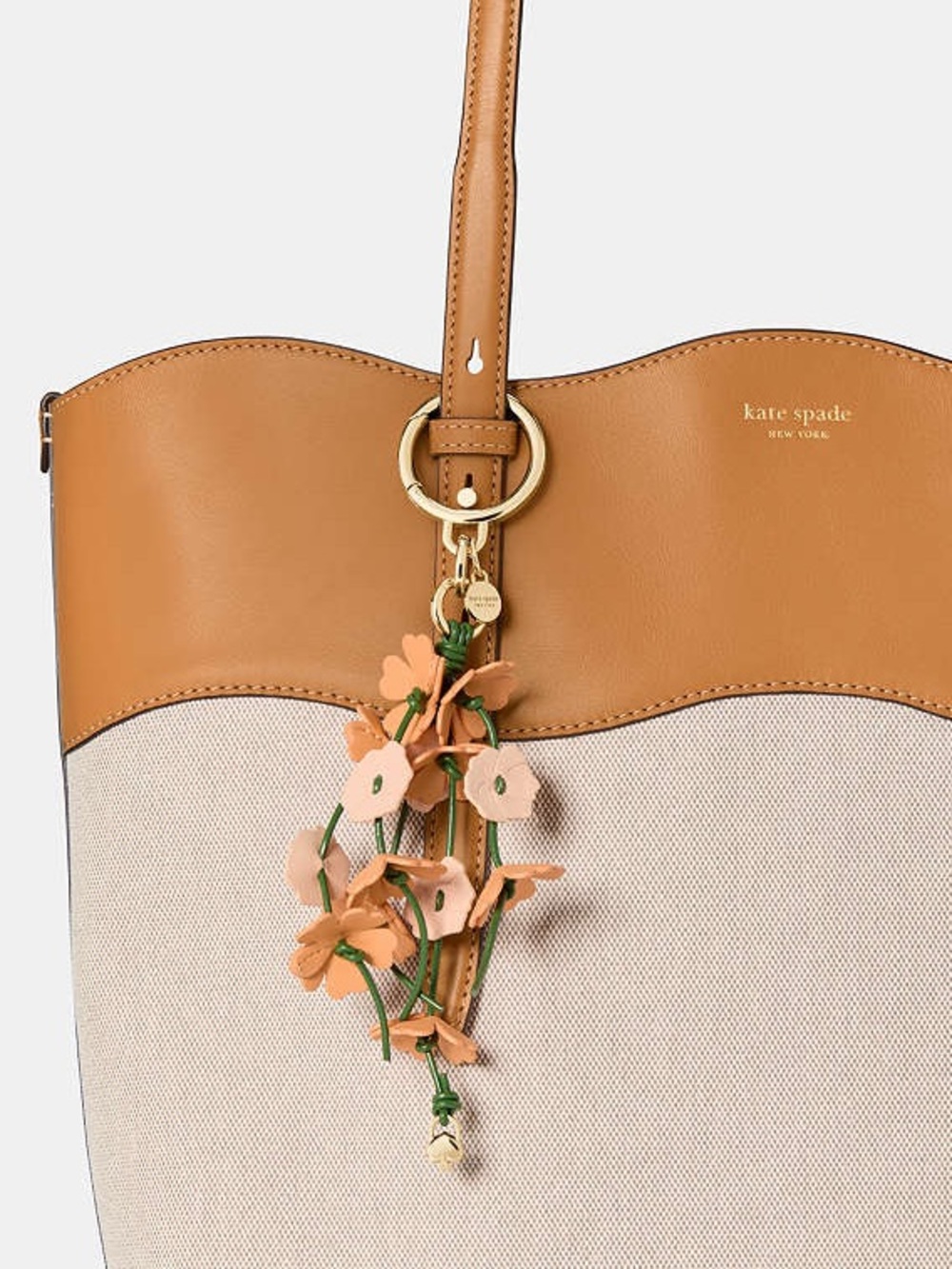 Kate Spade Charmed Flower Bag Charm 🌼👜 - Picture 2 of 3
